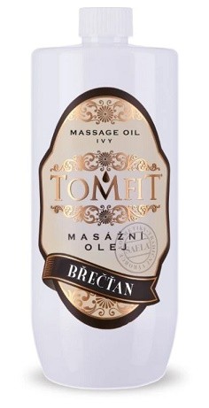 Masážní olej Tomfit Břečťan 1l - 